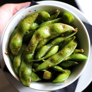 Wok Charred Edamame