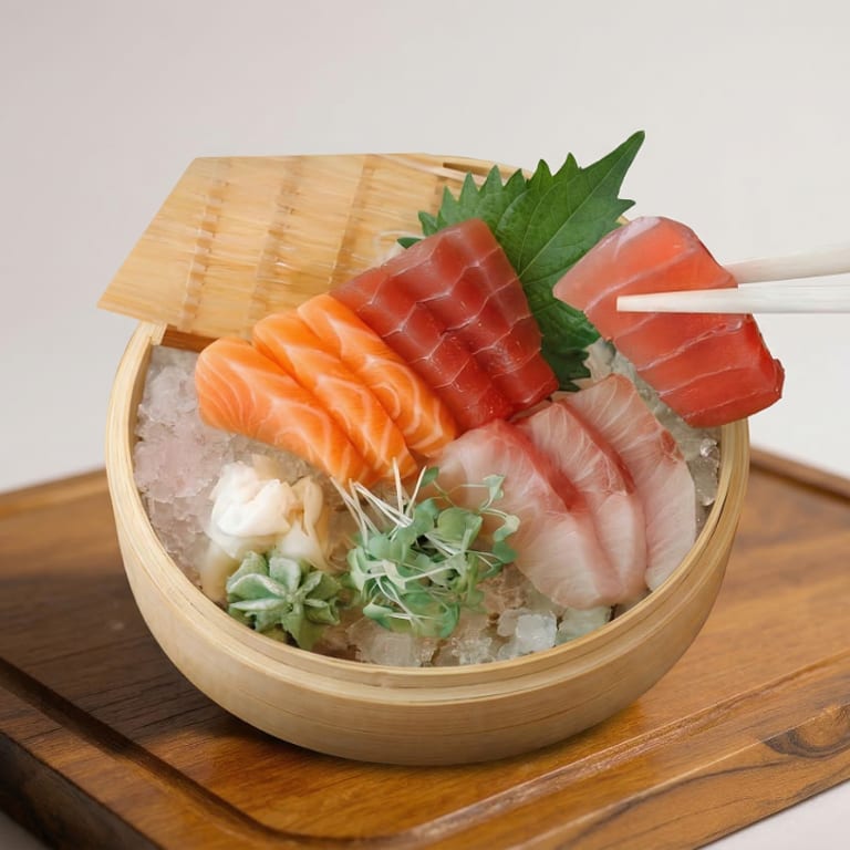 Savor Our Sashimi Selection